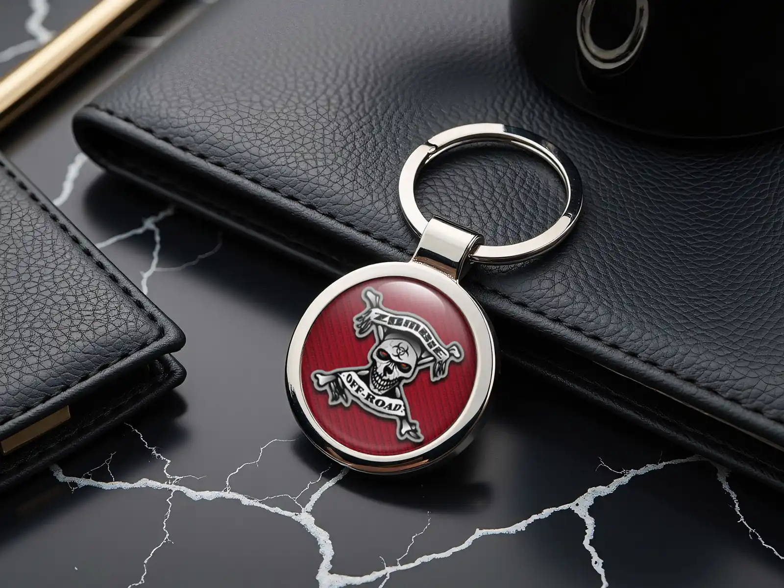 Cool Keychains Metal Modern Stainless Steel Pro